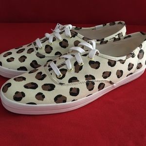 Cheetah print Keds